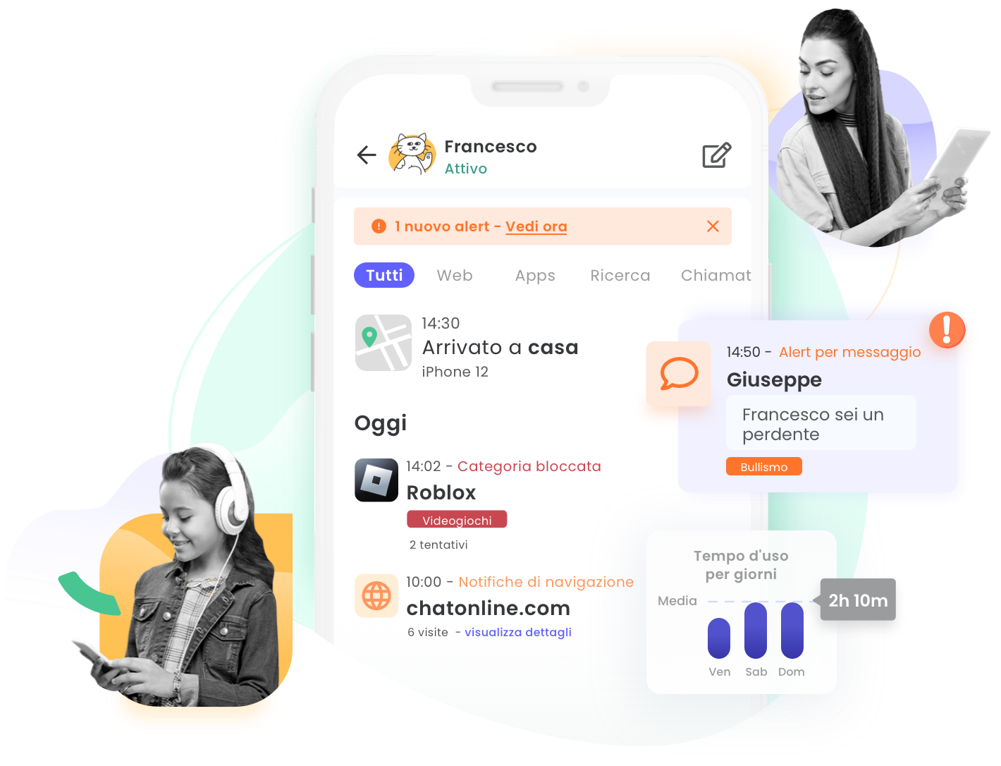 Qustodio - Best parental control app