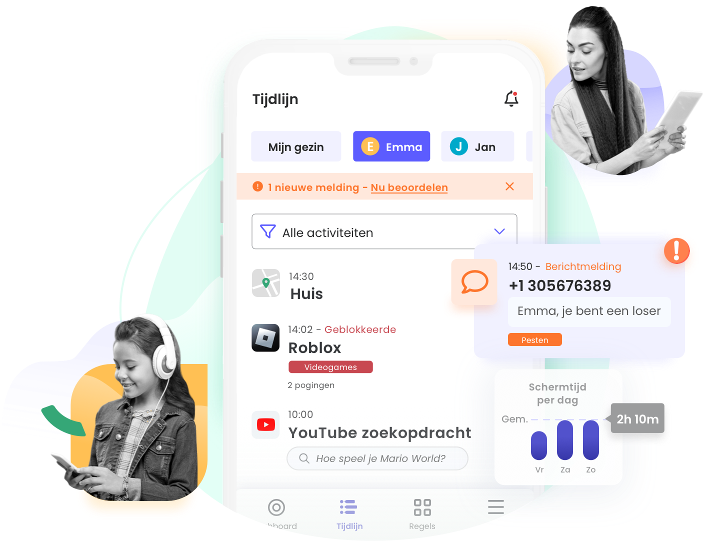Qustodio - Best parental control app