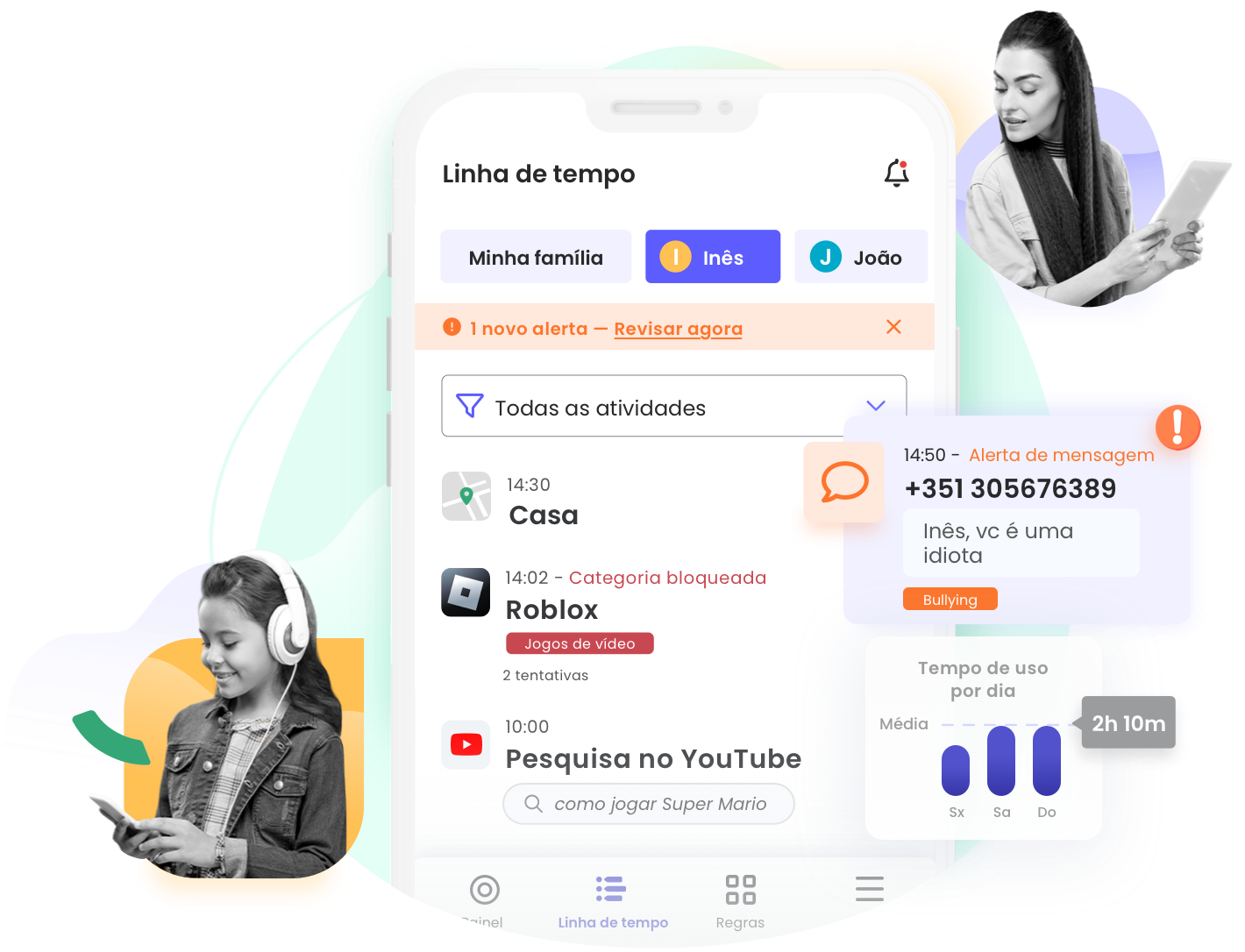 Qustodio - Best parental control app